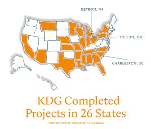 KDG projects in 26 states